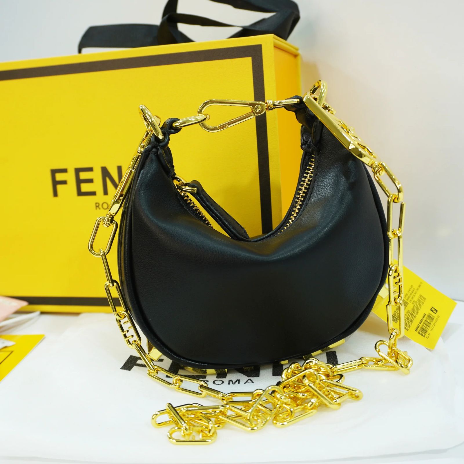 Fendi Nano Fendigraphy Black