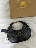 COACH JONIE BAG GREY ((INCLUDE BOX AND LONG STRAP )