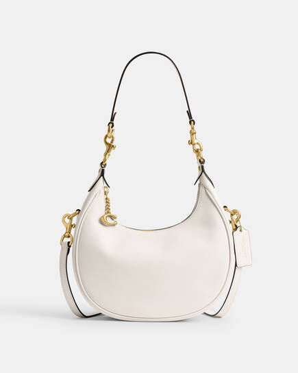 COACH JONIE BAG WHITE (INCLUDE BOX AND LONG STRAP )