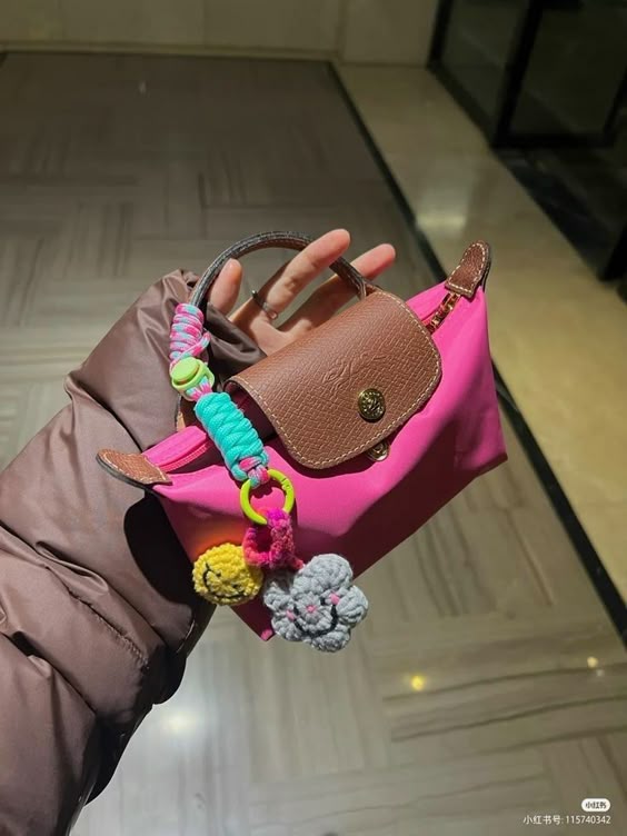 Longchamp Crossbody Bag with Strap (WITH BRAND LOGO)