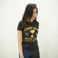 LEMON DROP BLACK-PRINTED TSHIRT