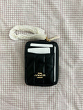 Coach Zip Card Case in Signature Canvas