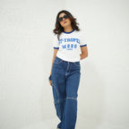 ST - TROPEZ WHITE-PRINTED TSHIRT