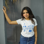 MORNING FEAST WHITE- PRINTED TSHIRT