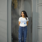 MORNING FEAST WHITE- PRINTED TSHIRT