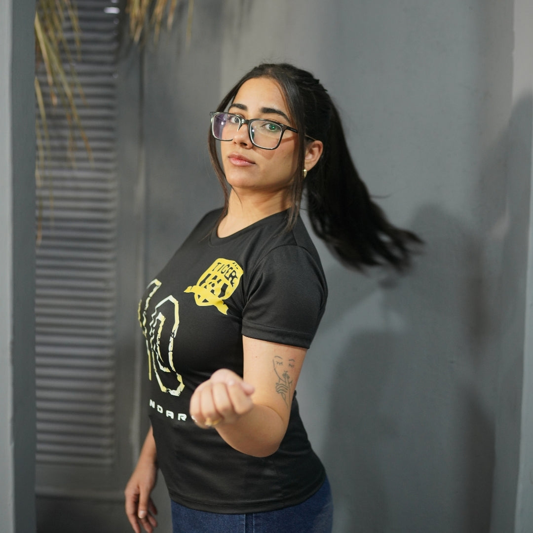 10 LEGENDARY BLACK- PRINTED TSHIRT