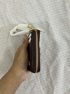 Coach Zip Card Case in Signature Canvas