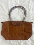 Longchamp Tote Medium -  Brown (WITH BRAND LOGO)