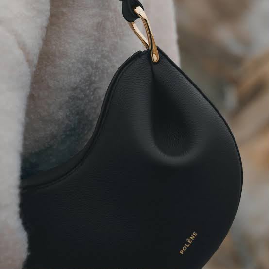 Polène Tonca Textured Black