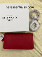 RED COACH TAB 26 BAG (WITH STRAPS & BOX)