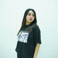 MINIMALIST BLACK- PRINTED DROP SHOULDER