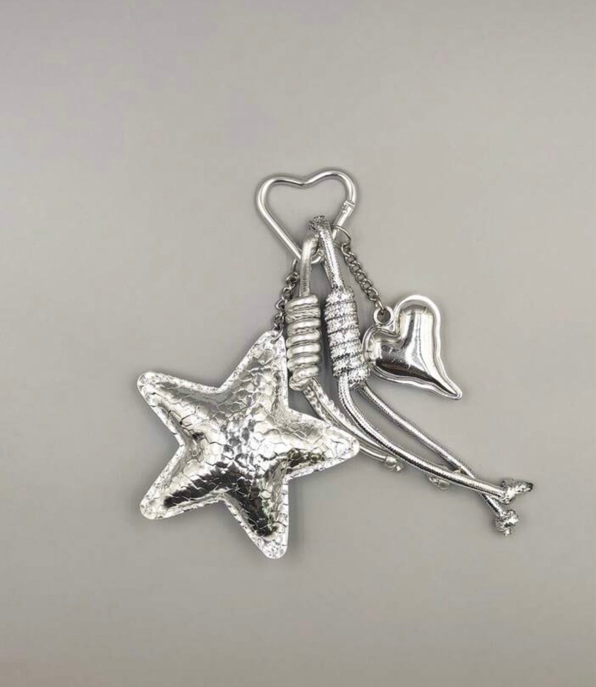 TRENDY SILVER STAR CHARM