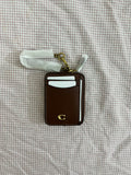 Coach Zip Card Case in Signature Canvas
