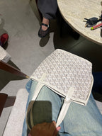 Goyard Tote Bag - Mini White (With Pouch)