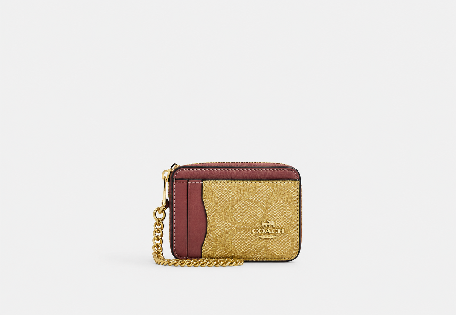 Coach Zip Card Case