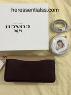 WHITE BLACK COACH TAB 26 BAG (WITH STRAPS & BOX)