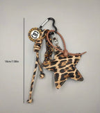 TRENDY CHEETAH STAR CHARM