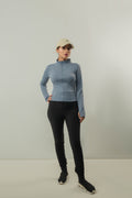 THUMB JACKET-ASH BLUE