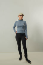 THUMB JACKET-ASH BLUE