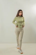 THUMB JACKET-LIGHT GREEN