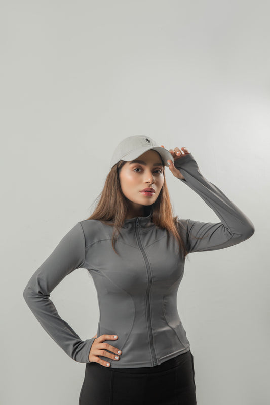 THUMB JACKET-GREY