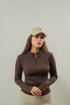 THUMB JACKET-BROWN