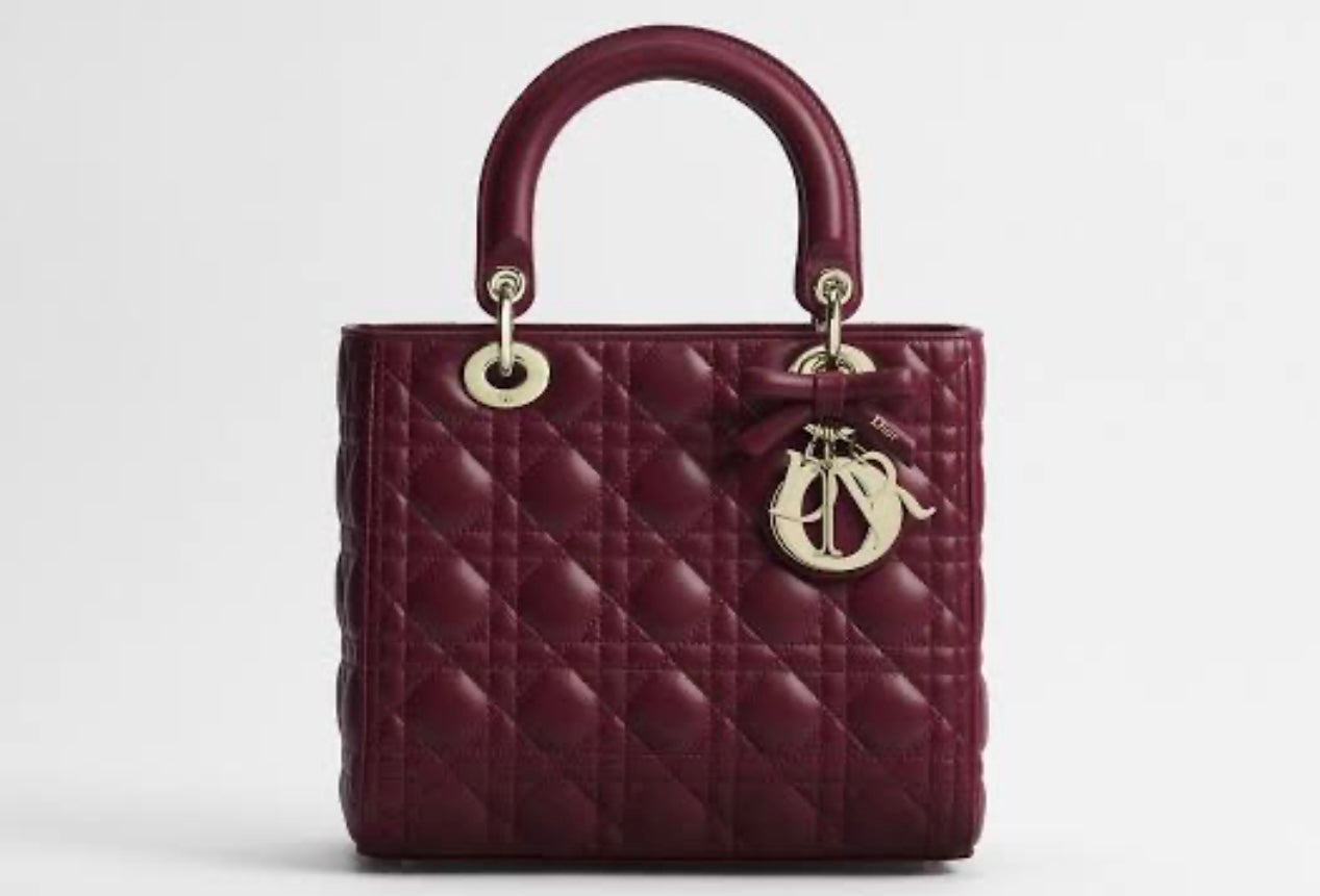 Lady Dior Bag Medium with Brand Box