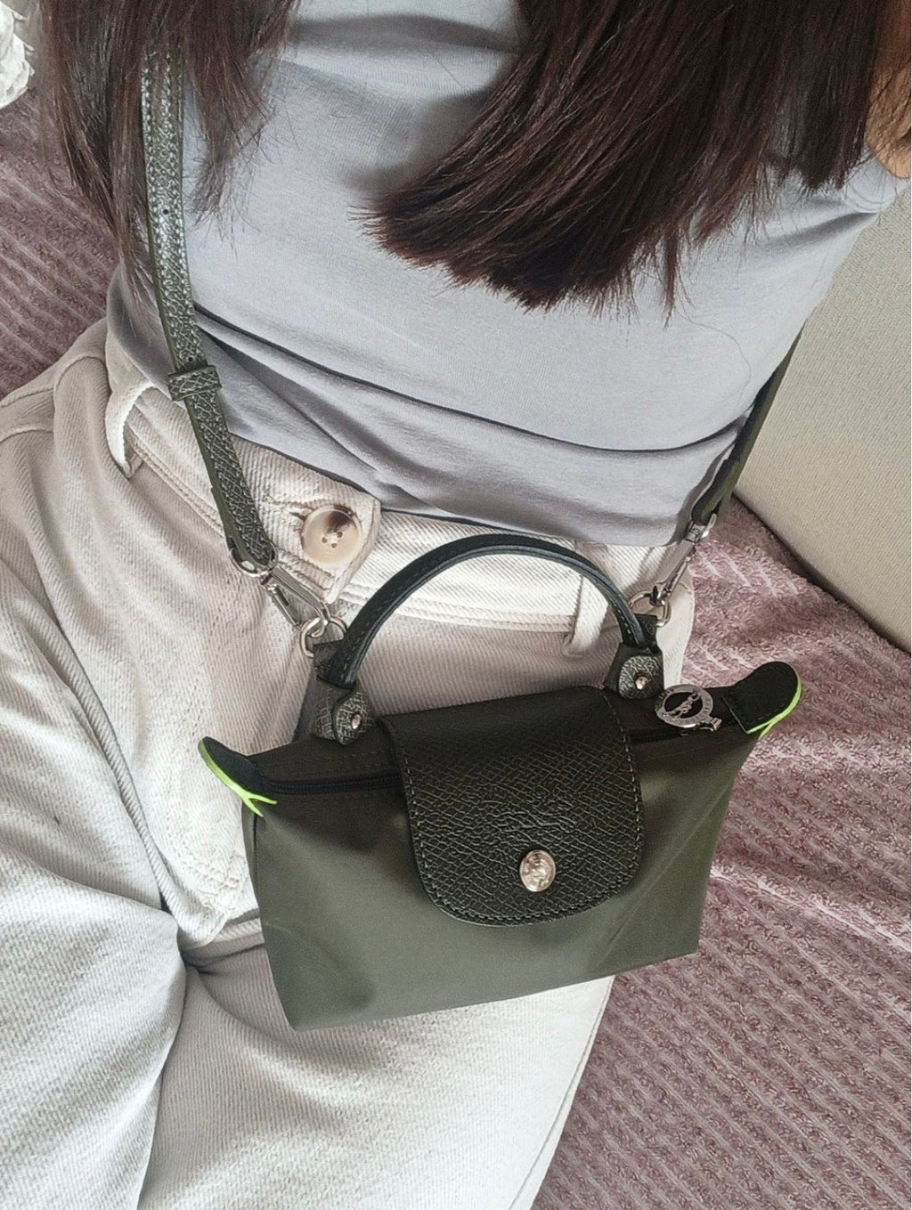Longchamp Crossbody Bag with Strap (WITH BRAND LOGO)