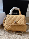 Chanel Coco Top Handle Mini with Brand Box