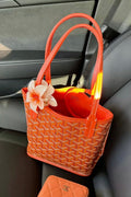 Goyard Tote Bag - Mini Orange (With Pouch)
