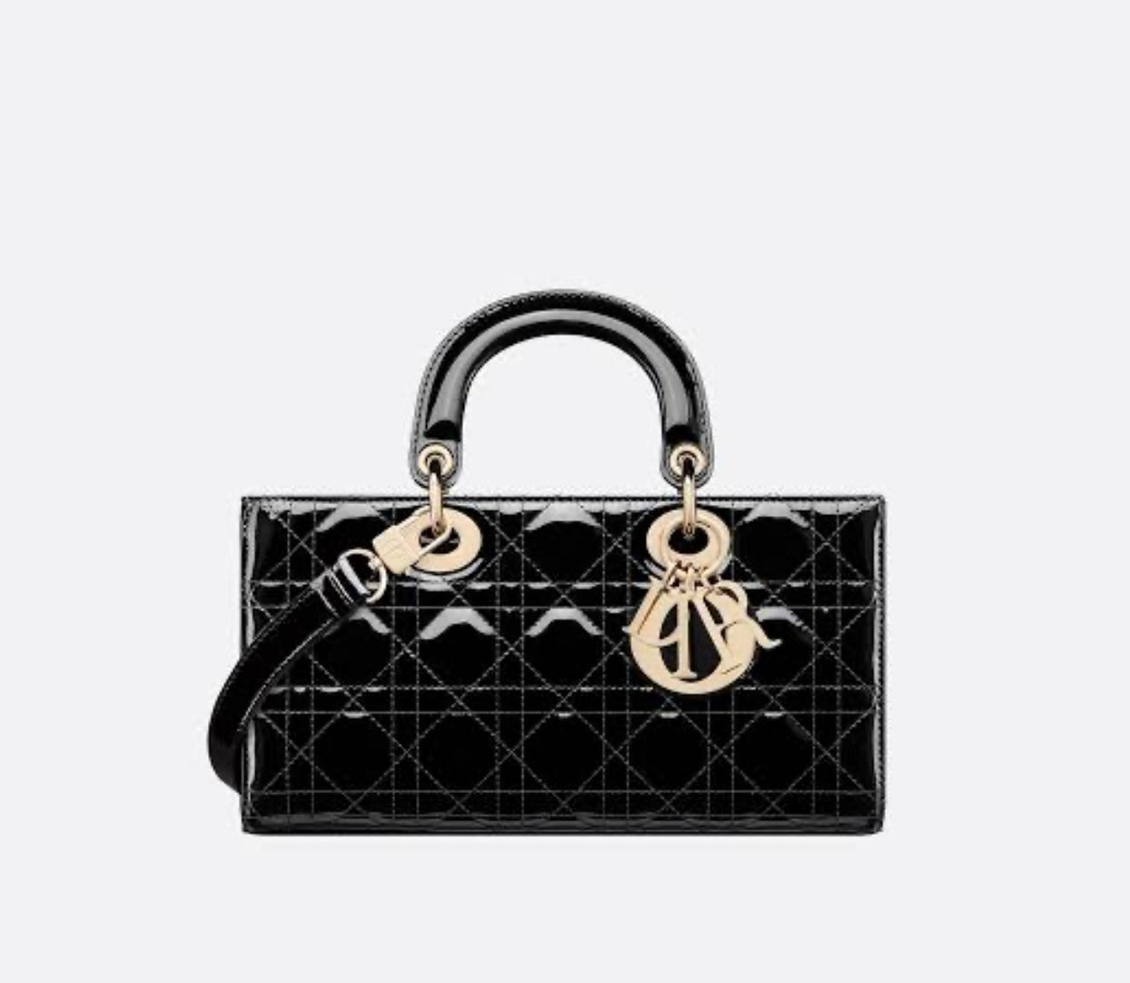Dior Lady D-Joy Patent Leather with Box