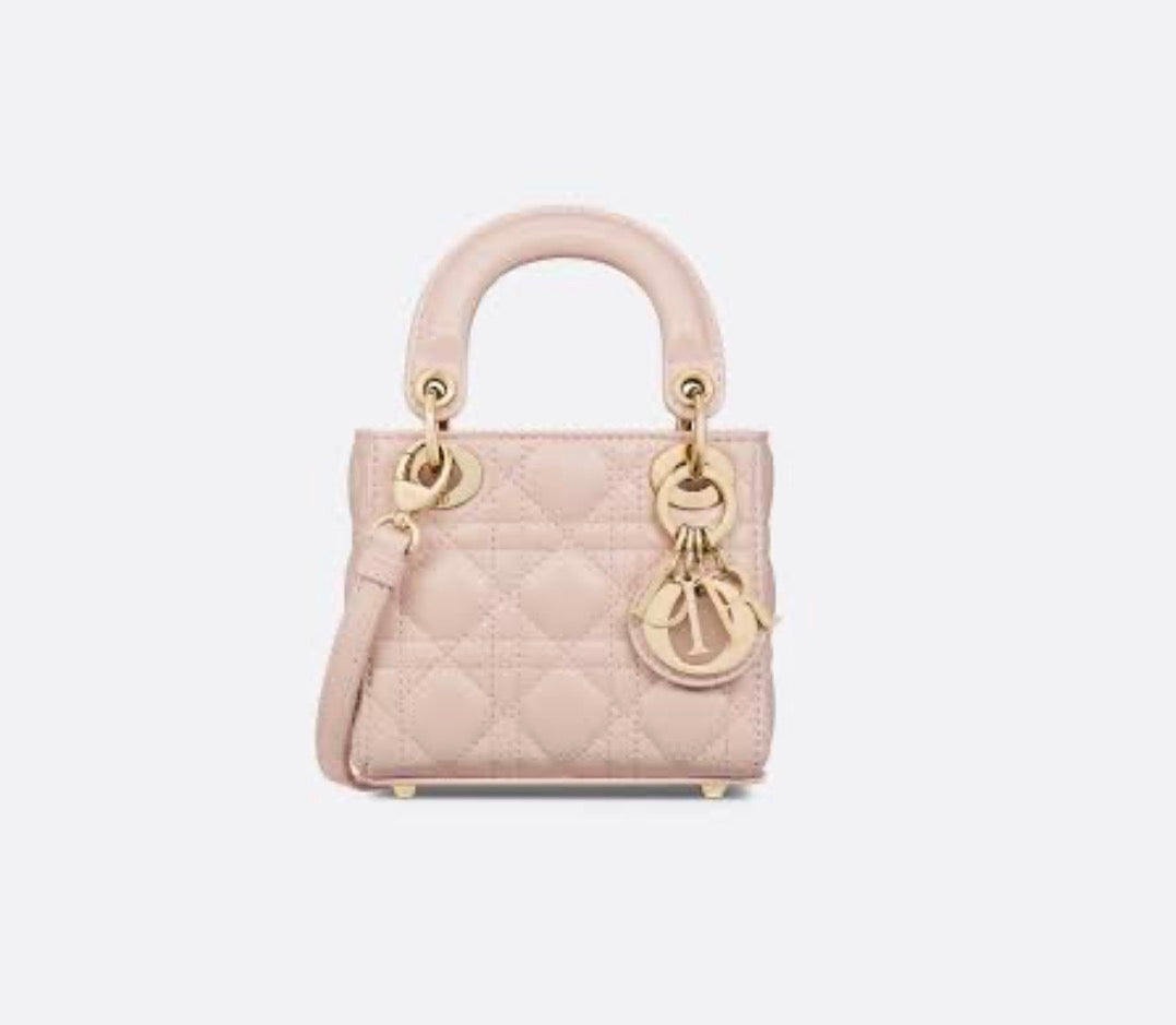 Lady Dior Mini Bag with Brand Box