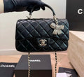 Chanel Top Handel Flap Bag with Brand Box