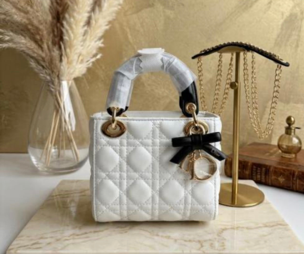 Lady Dior Bag Medium with Brand Box