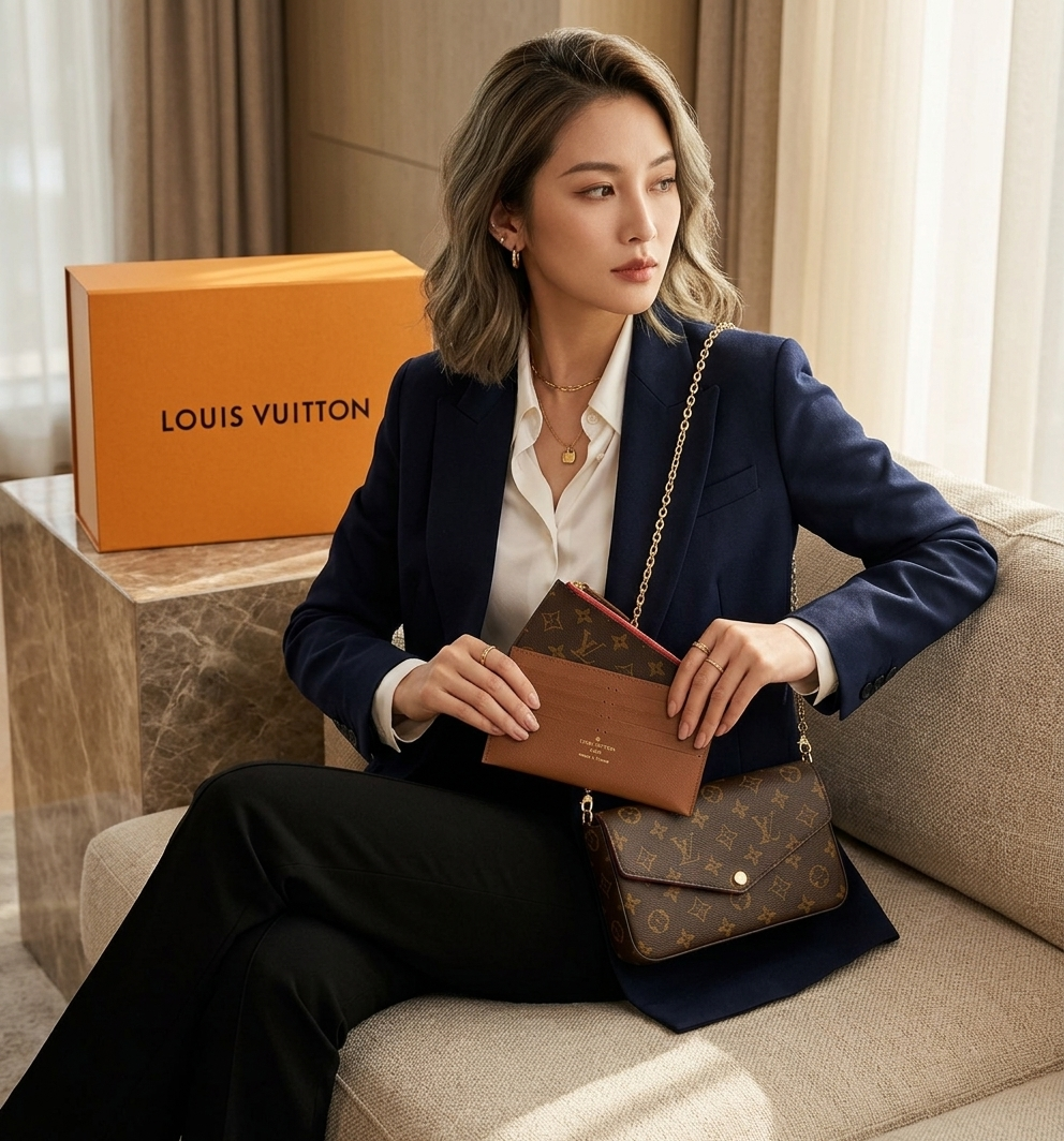 LOUIS VUITTION - Felicie Bag - 3 in 1