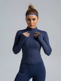 THUMB JACKET-NAVY BLUE