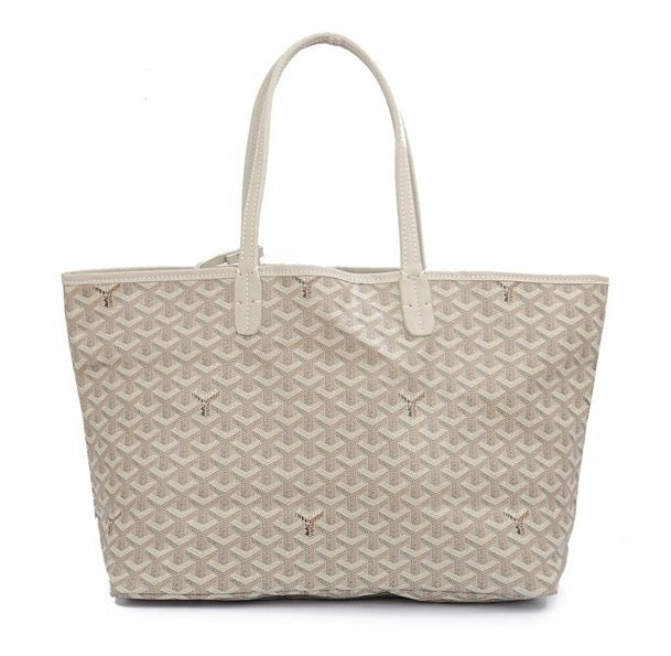 Goyard Tote Bag - Apricot (Large with Pouch)