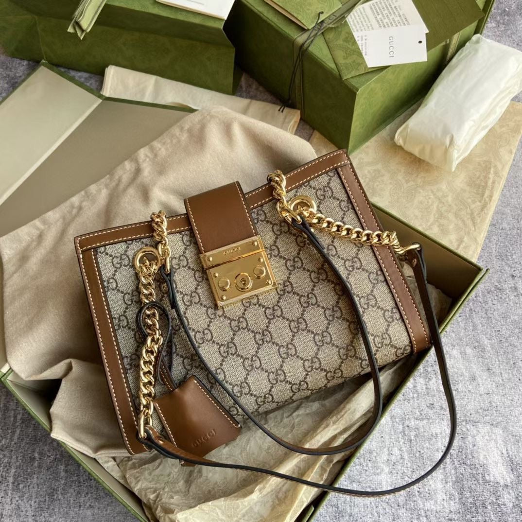 GUCCI Padlock Bag with Brand Box