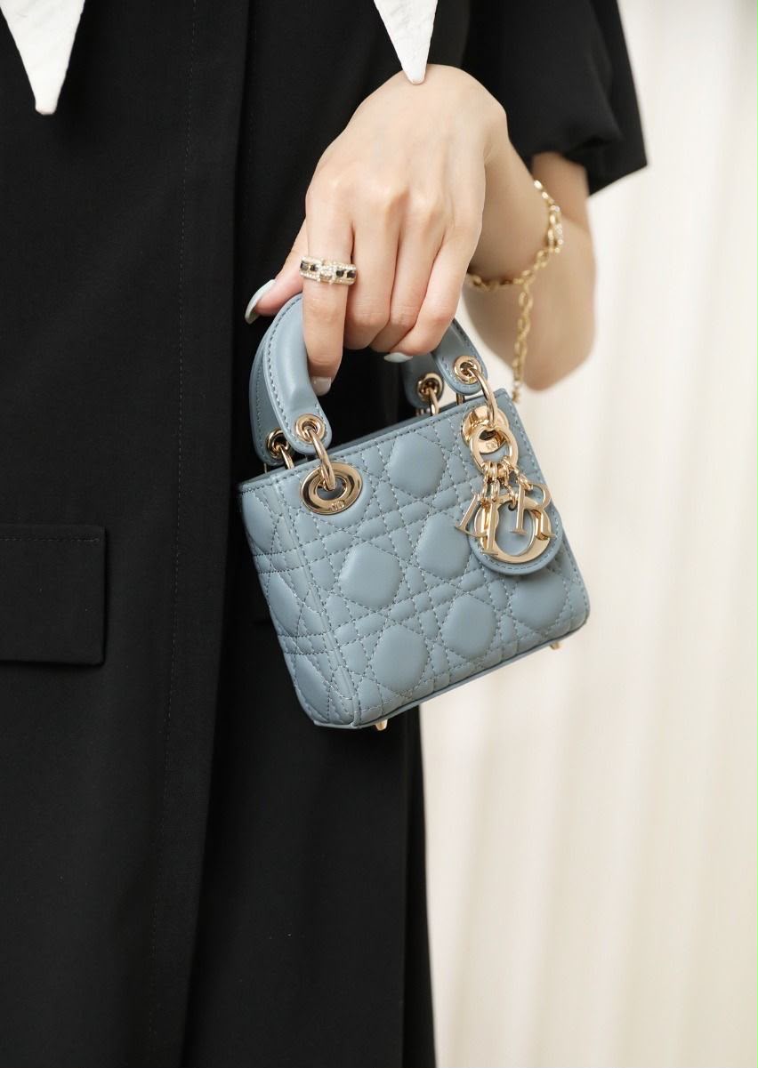 Lady Dior Mini Bag with Brand Box