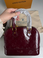 Louis Vuitton Alma BB Handbag – Amarante