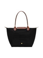 Longchamp Tote LARGE - Black (WITH BRAND LOGO)