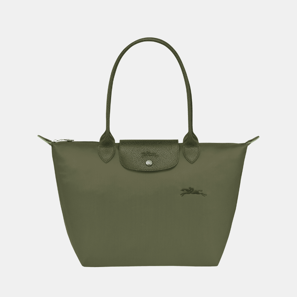 Longchamp Le Pliage Green Tote Bag (Forest)