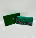 Goyard - Long Wallet Green