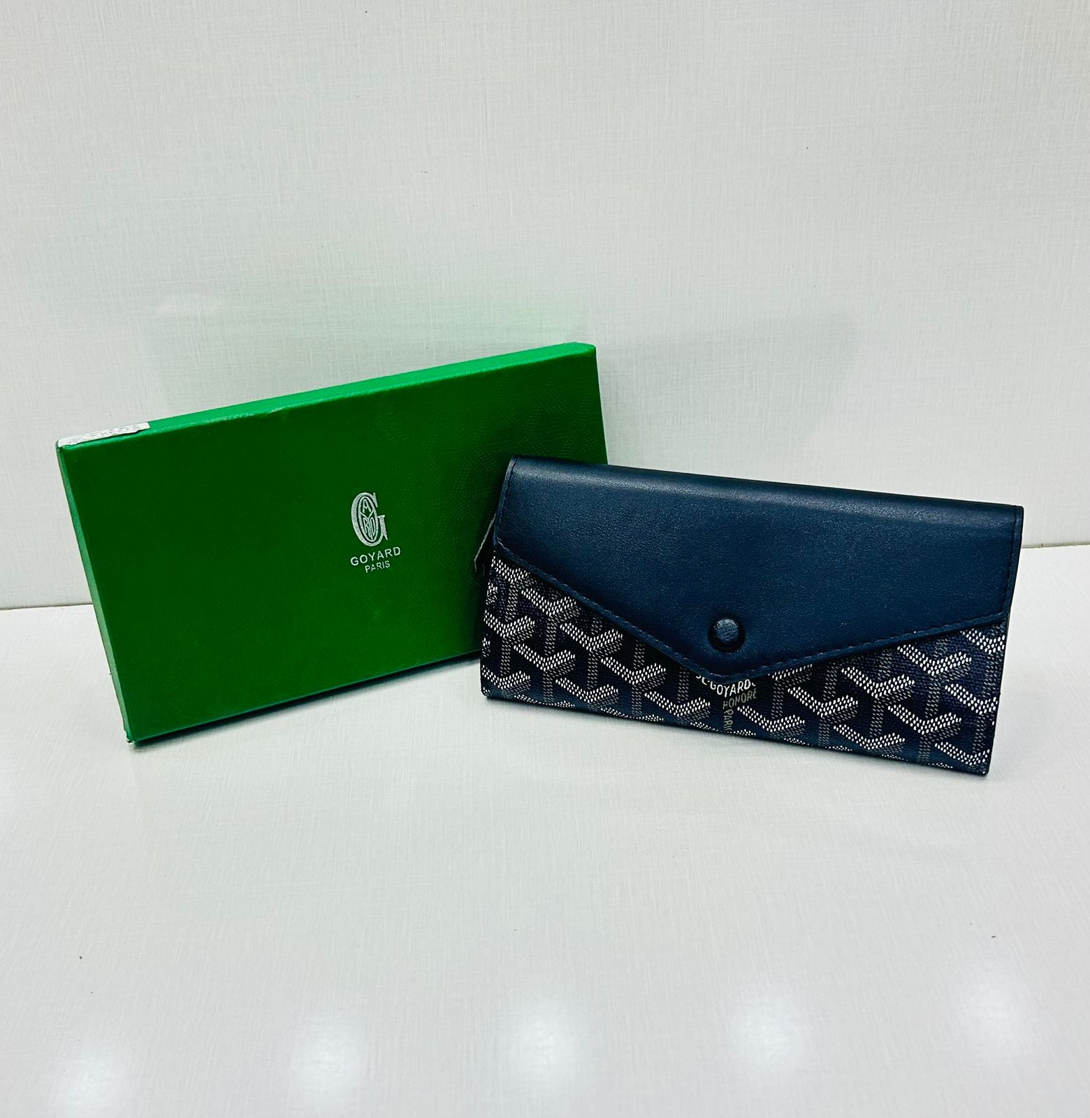 Goyard - Long Wallet Deep Blue