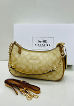 Coach - Teri Shoulder Bag Brown Emblem