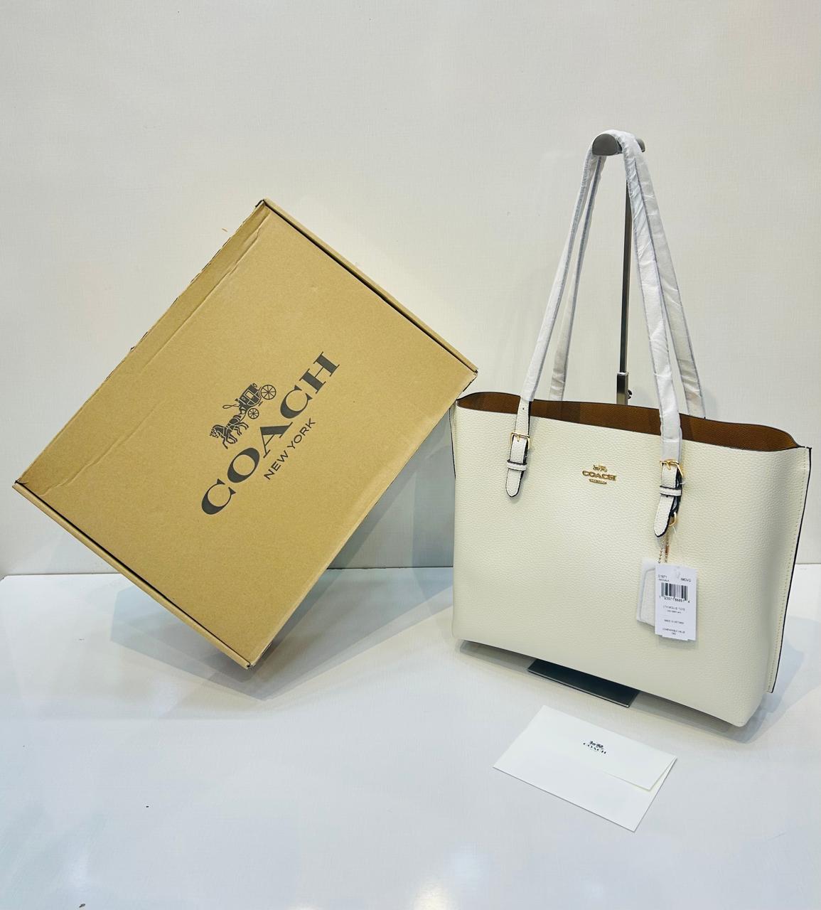 Coach - Signature Tote Bag Beige