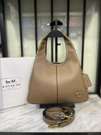 Coach Lana Shoulder Bag In Signature Brozen