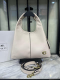 Coach Lana Shoulder Bag In Signature White