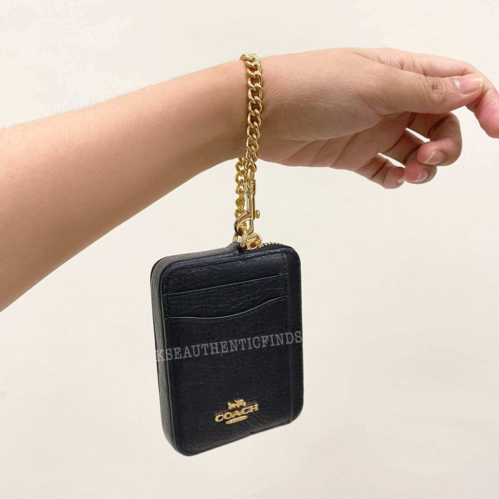 Coach Snap Wallet In Signature Canvas