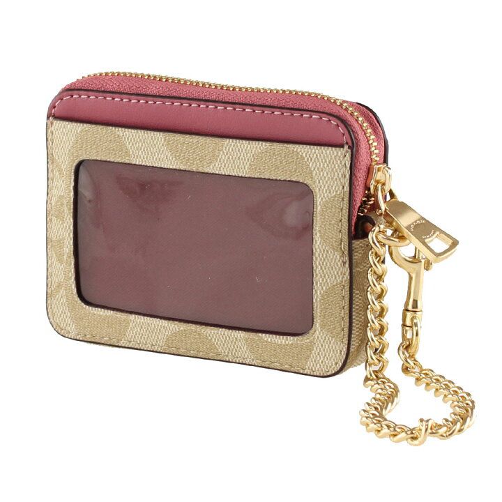 Coach Snap Wallet In Signature Canvas